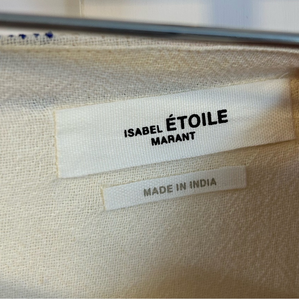 Isabel Marant Étoile Tyruss embroidered cotton miniskirt - Picture 8 of 11